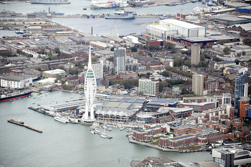 Portsmouth and Spinnaker Tower